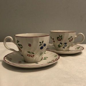 Johnson Brothers Sweetbriar Tea cup & saucer set 2